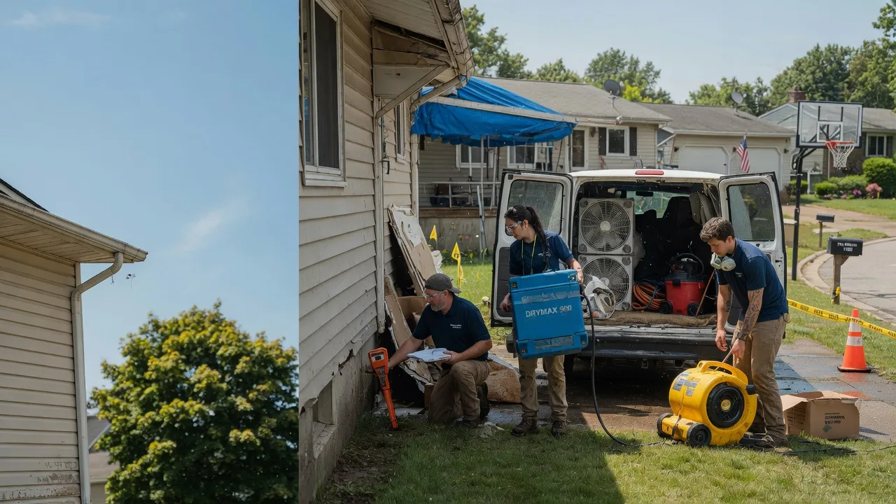 Ceiling Leak Cleanup in Jonesville, MI near me